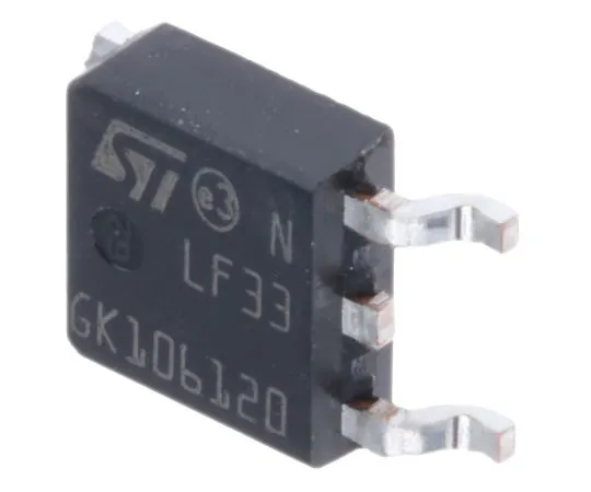 63-5004-30 STMicroelectronics LF33CDT-TR, LDO Regulator, 500mA, 3.3 V, ±2% 3-Pin, DPAK LF33CDT-TR