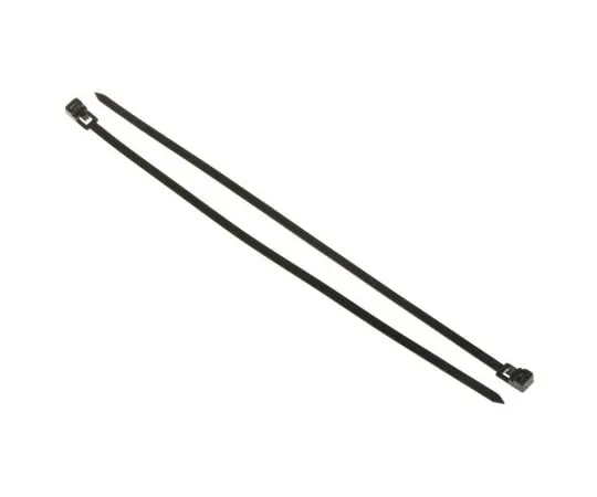 63-5124-42 RS PRO Black Nylon Releasable Cable Tie, 250mm x 4.5 mm 811-1802