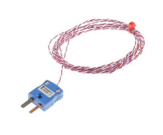 63-5127-86 RS PRO Type T Thermocouple 2m Length, 0.2 mm, 0.3 mm Diameter, -75°C → +250°C 814-0153