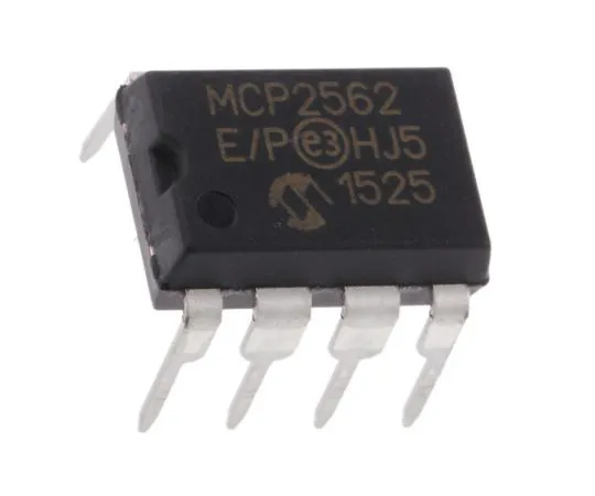 63-5113-36 Microchip MCP2562-E/P, CAN Transceiver 1Mbps 1-Channel IEC 61000-4-2, 8-Pin PDIP MCP2562-E/P