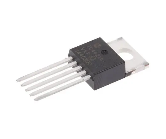 63-5039-68 Microchip TC4421AVAT Low Side MOSFET Power Driver, 10A 5-Pin, TO-220 TC4421AVAT