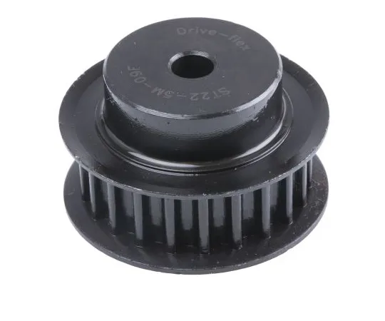 63-6572-34 RS PRO Timing Belt Pulley, Steel 9mm Belt Width x 5mm Pitch, 22 Tooth 182-571