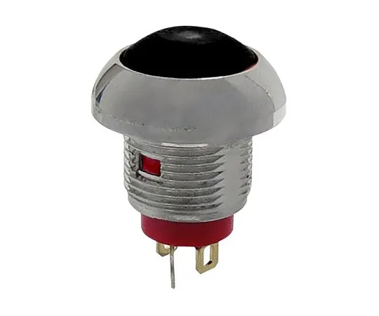 63-5163-77 RS PRO Single Pole Single Throw (SPST) Momentary Red LED Miniature Push Button Switch, IP67, 13.6 (Dia.)mm, Threaded, 891-9867