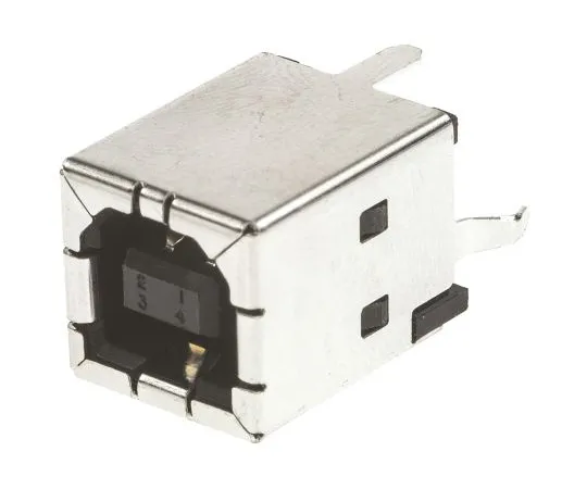 63-5013-64 TE Connectivity 1 Port Straight Through Hole Mount Female Type B USB Connector 5788336-1