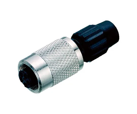 63-5035-21 Binder 711 Series Subminiature Cable Mount Connector, 8 contacts Socket 99-0480-100-08