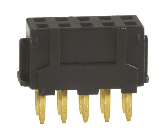 63-5078-80 Hirose DF11 Series 2mm Pitch 10 Way 2 Row Straight PCB Socket, Through Hole, Solder Termination DF11-10DS-2DSA(06)