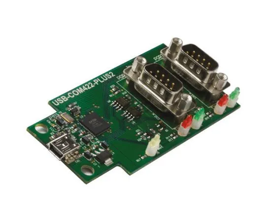 63-4963-28 FTDI Chip USB to RS422 (Dual) Adapter Board - USB-COM422-Plus2 USB-COM422-Plus2