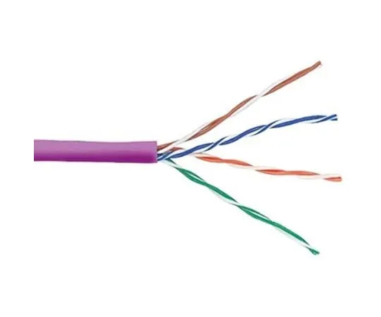 63-6546-23 Molex Premise Networks Purple LSZH Cat5e Cable U/UTP, 305m Unterminated/Unterminated 39-504-5E
