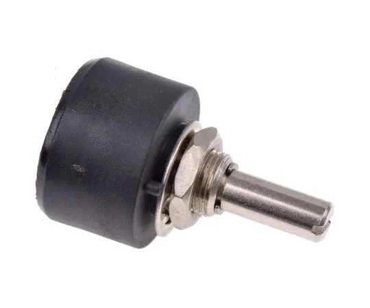 63-5142-59 RS Pro 1 Gang Rotary Wirewound Potentiometer with a 6.35 mm Dia. Shaft, 250Ω, ±10%, 1W, Linear 842-7084