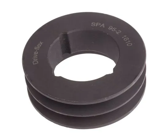 63-6572-82 RS PRO Pulley, Cast Iron, Steel 183-079