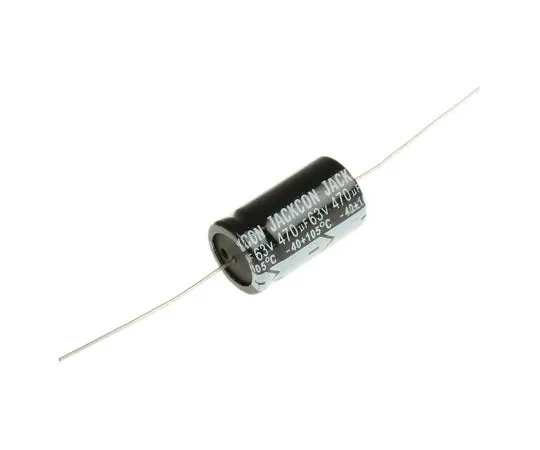 63-4990-35 RS PRO 470μF 63V dc Aluminium Electrolytic Capacitor, Through Hole 16 (Dia.) x 26mm +105°C 16mm 26mm 707-6635