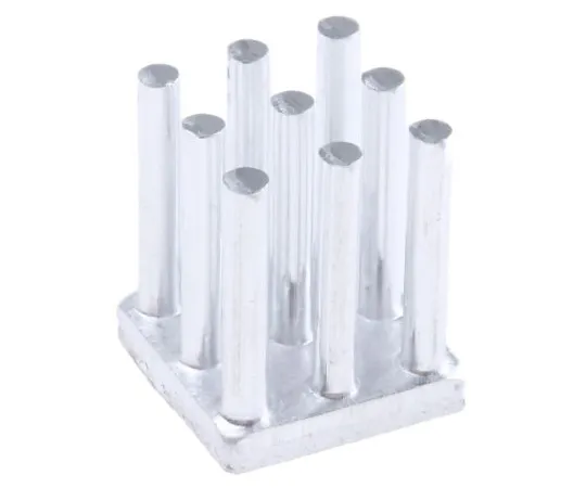 63-4940-76 Heatsink, PGA, 26.3K/W, 10 x 10 x 12.5mm, Adhesive Foil, Conductive Foil ICK S 10x10x12,5