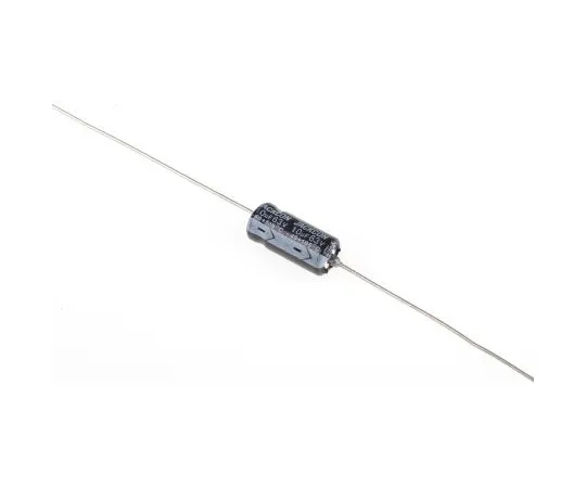 63-4989-81 RS PRO 10μF 63V dc Aluminium Electrolytic Capacitor, Through Hole 6 (Dia.) x 13mm +105°C 6mm 13mm 707-6398