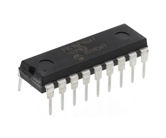 63-5113-06 Microchip PIC16F1847-I/P, 8bit PIC Microcontroller, 32MHz, 8 kB Flash, 18-Pin PDIP PIC16F1847-I/P
