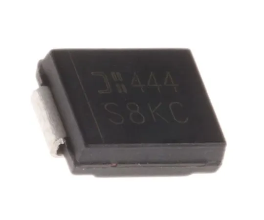 63-5054-71 Diodes Inc 800V 8A, Silicon Junction Diode, 2-Pin DO-214AB S8KC-13 S8KC-13