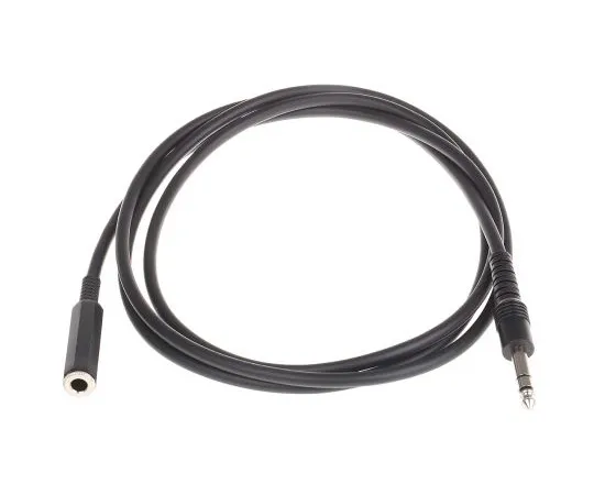 63-5047-70 RS PRO 2m 6.35 mm Male Jack Plug to 6.35 mm Female Jack Socket Audio Cable Assembly 742-4563