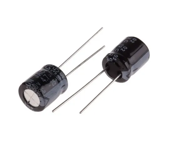 63-4998-82 RS PRO 4.7μF 350V dc Aluminium Electrolytic Capacitor, Through Hole 10 (Dia.) x 12mm +105°C 10mm 5mm 12mm 711-1964