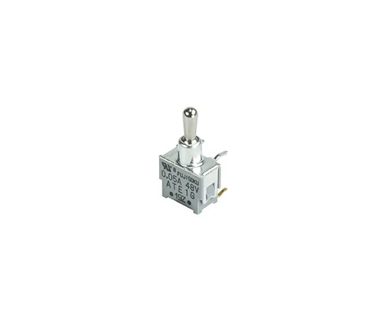 63-5075-27 Toggle Switch Single Pole Double Throw (SPDT) (On)-Off-(On) ATE1G-6M3-10-Z