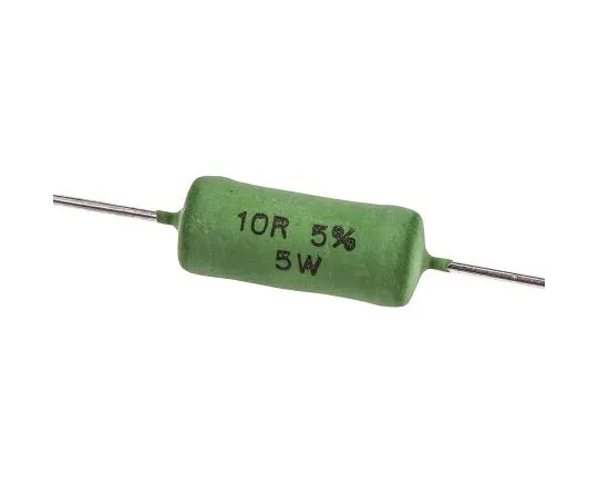 63-4951-29 Vishay 10Ω 5W Wirewound Resistor ±5% -80 → -10ppm/°C AC05000001009JAC00