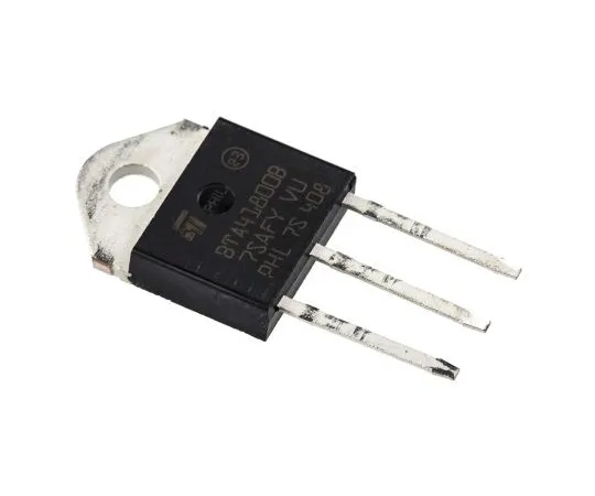 63-5004-14 BTA41-800BRG 40A, 800V, TRIAC, Gate Trigger 1.3V 100mA, 3-pin, Through Hole, TOP3 STMicroelectronics BTA41-800BRG