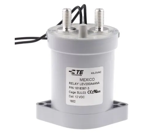 63-5094-90 TE Connectivity 1 Pole Contactor, 500 A, 12 V dc Coil, KILOVAC, 1NO LEV200A4ANA 1618387-3