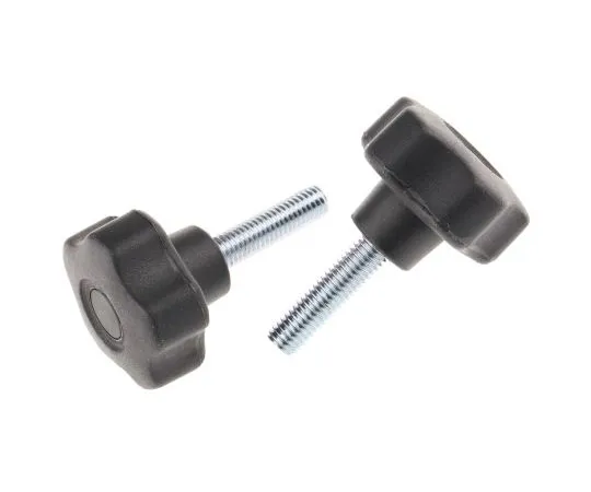 63-4983-85 RS PRO Black Thermoplastic Knob, M8 x 30 702-7585
