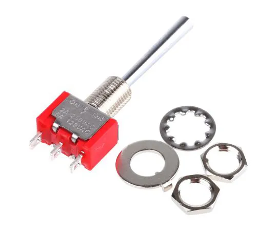 63-5035-92 RS PRO Single Pole Double Throw (SPDT) Toggle Switch, On-Off-On, Panel Mount 734-7135