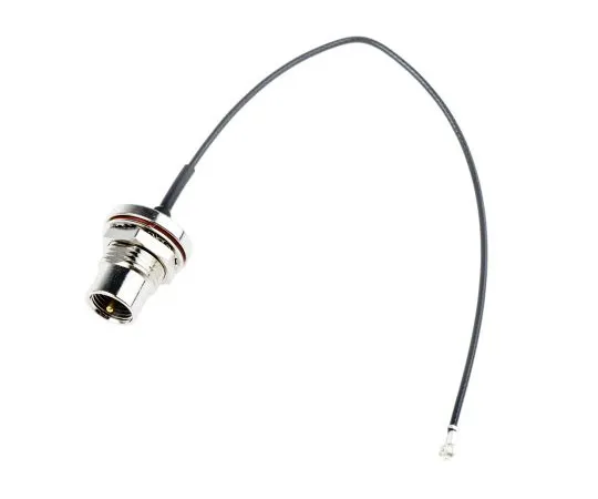 63-5109-10 RS PRO Black Male FME to Male U.FL RF Coaxial Cable, 50 Ω 794-2945