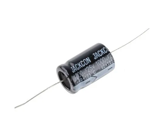 63-4990-40 RS PRO 1000μF 25V dc Aluminium Electrolytic Capacitor, Through Hole 13 (Dia.) x 26mm +105°C 13mm 26mm 707-6650