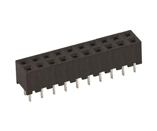 63-5079-09 Hirose A3C Series 2mm Pitch 20 Way 2 Row Straight PCB Socket, Through Hole, Solder Termination A3C-20DA-2DSA(71)