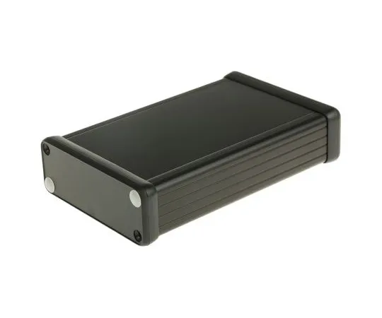 63-5088-66 Hammond 1455, Aluminium Enclosure, 120 x 78 x 27mm 1455J1202BK