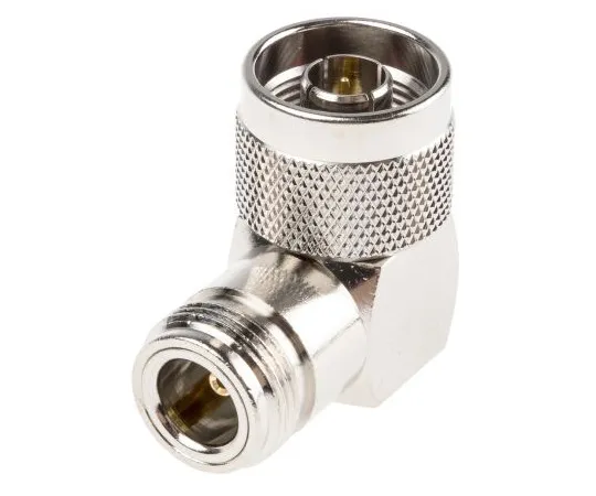 63-5066-42 Right Angle 50Ω RF Adapter N Plug to N Socket 0 → 11GHz 758-1610