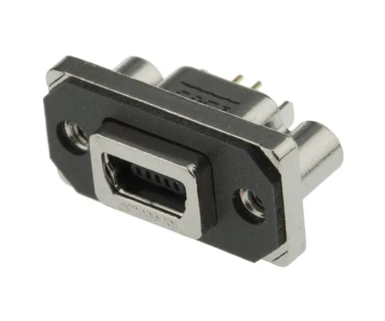 63-5026-99 Amphenol MUSB Series, , Through Hole Mount, Version 2 Type B Mini USB Connector, Receptacle MUSBB55104