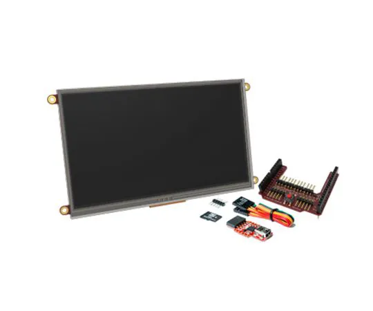 63-5142-21 4D Systems SK-70DT-AR TFT LCD Colour Display / Touch Screen, 7in WVGA, 800 x 480pixels SK-70DT-AR