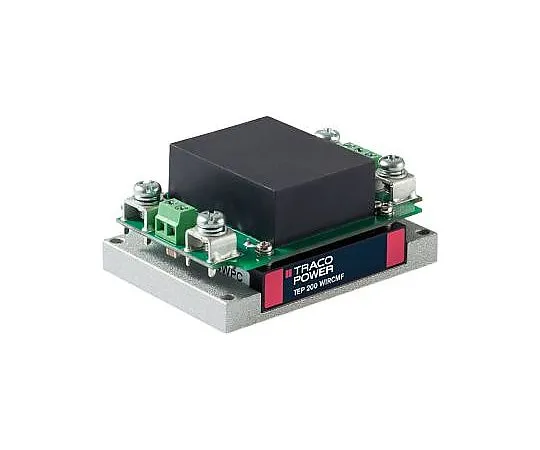 63-5058-80 TRACOPOWER TEP 200WIR 180 → 240W Isolated DC-DC Converter Chassis Mount, Voltage in 8.5 → 36 V dc, TEP 200-2415WIRCMF