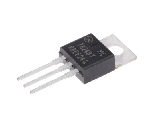 63-5097-68 ON Semiconductor, 24 V Linear Voltage Regulator, 1A, 1-Channel 3-Pin, TO-220 MC7824BTG MC7824BTG