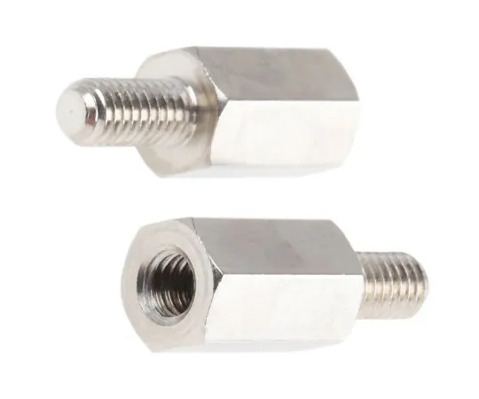63-5120-94 RS PRO Brass Hex Standoff Male/Female, 12mm, M4 x M4 806-6718
