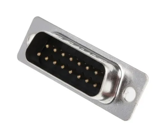63-4969-59 Amphenol SD Series Panel Mount, 15 Pin D-sub Connector Plug, Shell Size A L717SDA15P