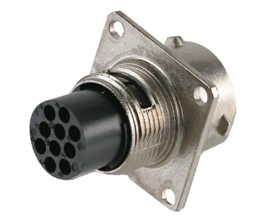 63-5175-32 Souriau UT0 Series Flange Mount Connector, 12 contacts Plug UT001412PH6