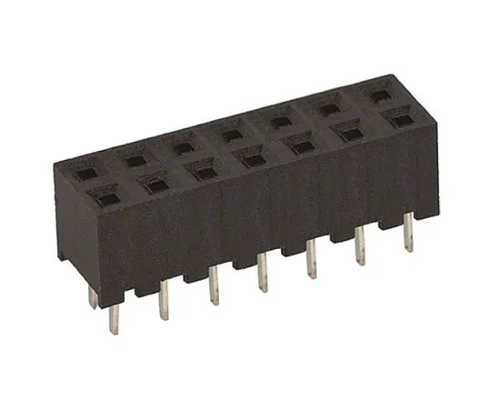 63-5079-08 Hirose A3C Series 2mm Pitch 14 Way 2 Row Straight PCB Socket, Through Hole, Solder Termination A3C-14DA-2DSA(71)