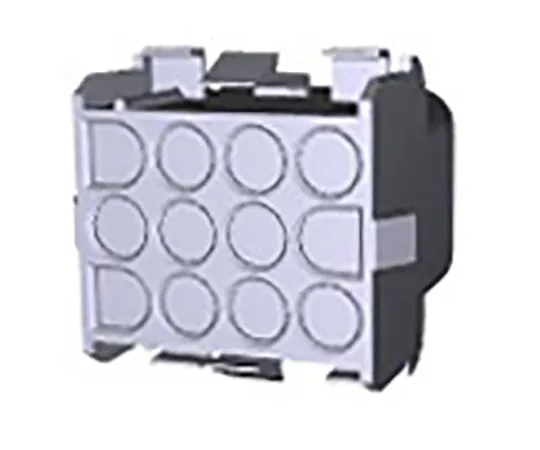 63-5153-33 TE Connectivity Universal MATE-N-LOK Female Connector Housing, 6.35mm Pitch, 12 Way, 3 Row 1-480709-0