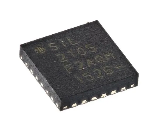 63-5066-01 Silicon Labs CP2105-F01-GM, USB Controller, 12Mbps, USB to UART, 3 → 3.6 V, 24-Pin QFN CP2105-F01-GM