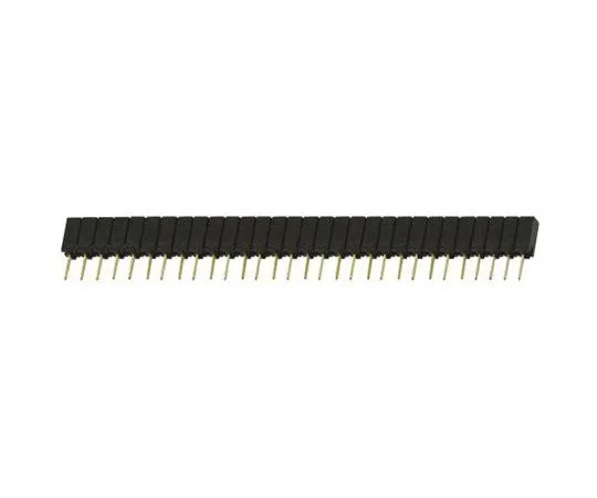 63-5082-67 Samtec SSA Series 2.54mm Pitch 30 Way 1 Row Straight PCB Socket, Through Hole, Solder Termination SSA-130-S-G