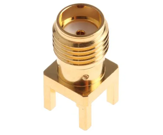 63-5131-26 Rosenberger Straight 50Ω PCB Mount SMA Jack, Solder Termination 32K101-400L5
