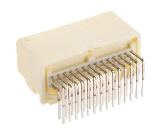 63-4999-62 TE Connectivity TH 025 Series, 2 Row 28 Way Through Hole Socket Automotive Header Connector, Automotive wiring 1565373-4