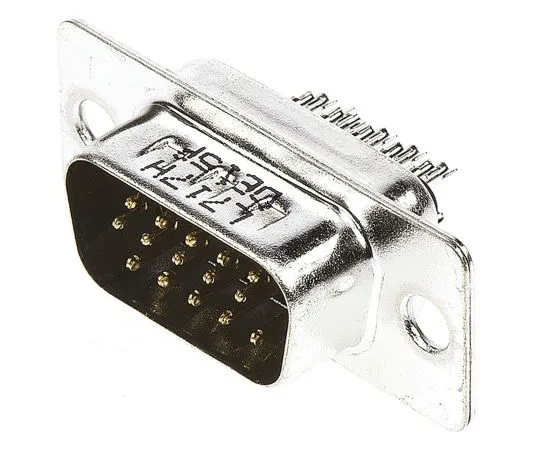 63-4969-72 Amphenol HD Series Panel Mount, 15 Pin D-sub Connector Plug, Shell Size E High Density L717HDE15P