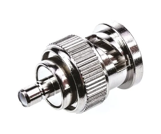 63-5002-01 Straight 50Ω RF Adapter BNC Plug to SMB Plug 0 → 4GHz J01008G0038