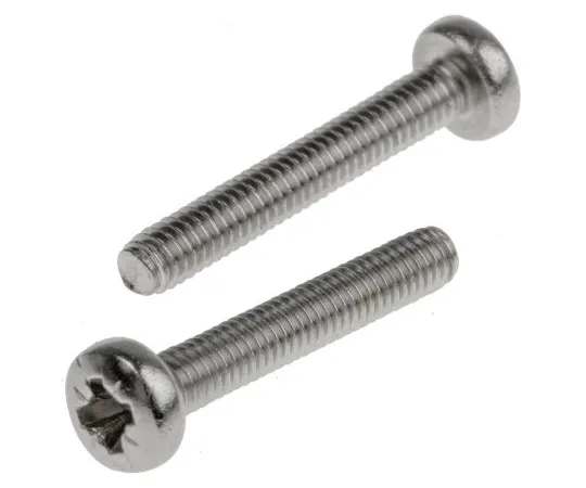 63-5176-33 RS Pro, M2.5 Pan Head, 16mm Stainless Steel Pozidriv A2 3040.45 914-1484