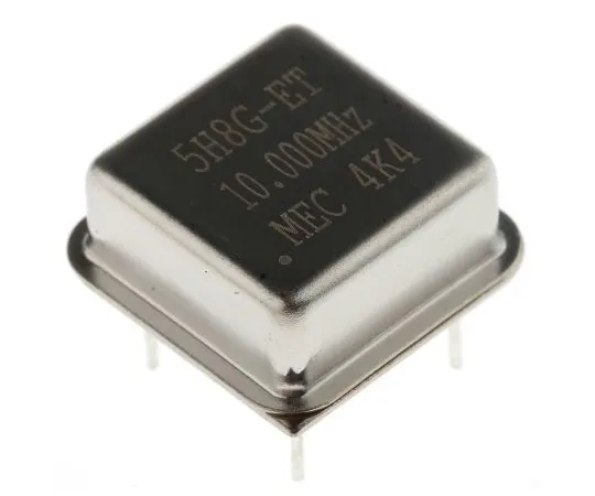 63-5082-06 MERCURY, 10 MHz Clock Oscillator, ±50ppm HCMOS, TTL, 8-Pin PDIP 5H8ET-10.000 5H8ET-10.000