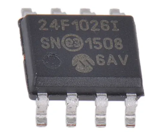 63-5135-69 Microchip 24FC1026-I/SN, 1024kB EEPROM Memory, 900ns 8-Pin SOIC Serial-2 Wire, Serial-I2C 24FC1026-I/SN